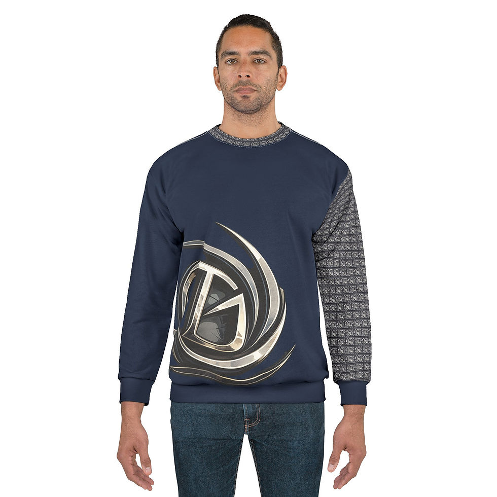Thumbnail: Thaddeus Metallic Mark Pullover 