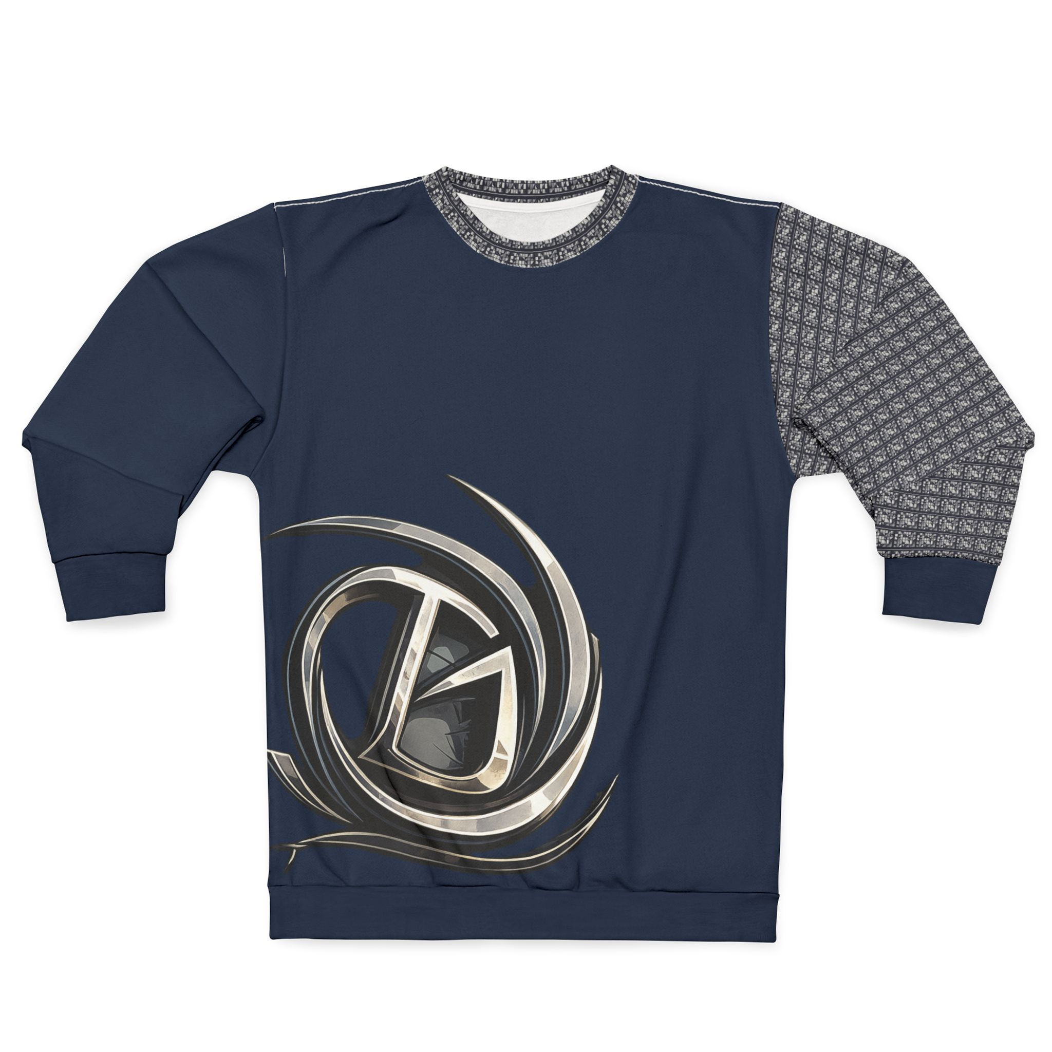 Thaddeus Metallic Mark Pullover