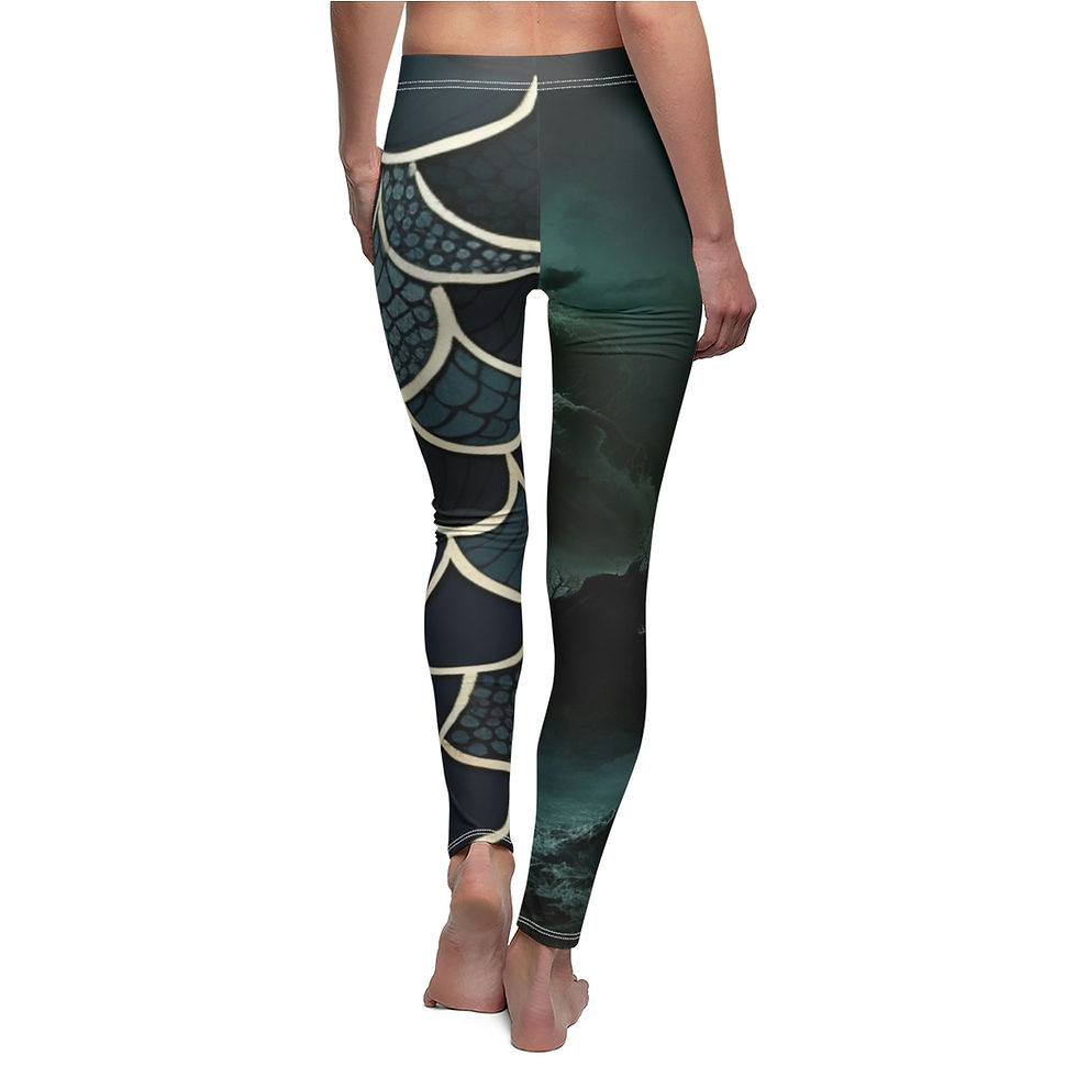Thumbnail: Women's Cut & Sew Casual Leggings