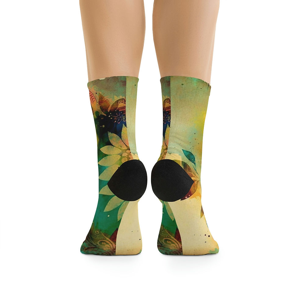Thumbnail: Bohemian Recycled Poly Socks