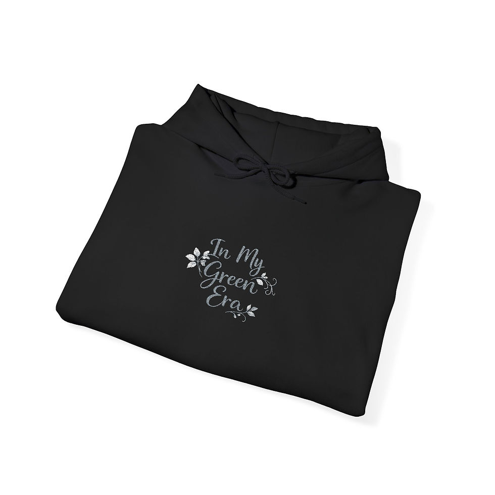 Thumbnail: Plant Life Botanical Hoodie — Avia Aree Sage Vines Sweatshirt