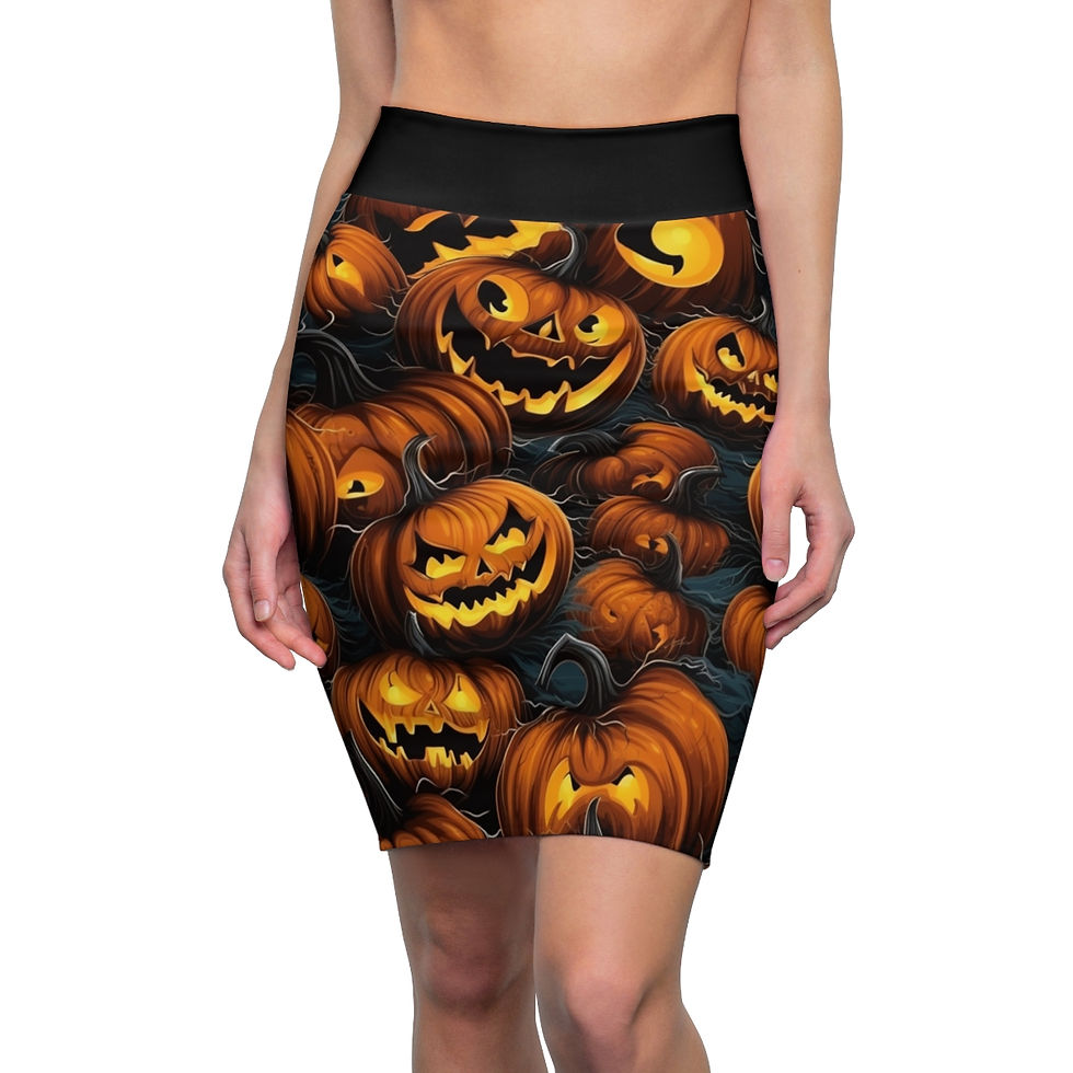 Miniaturbild: Women's Pumpkin Pencil Skirt 