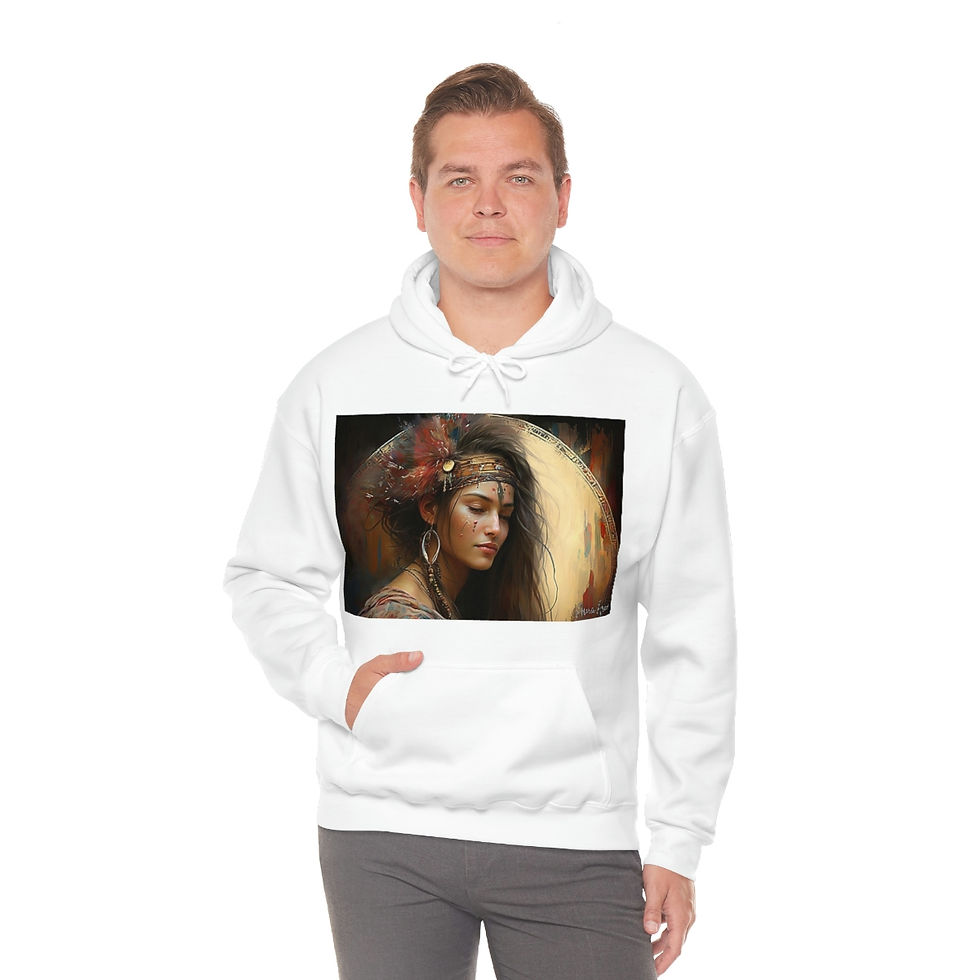 Miniatura: BOHO Heavy Blend™ Hooded Sweatshirt
