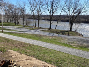 Campground overlooking Des Moines River