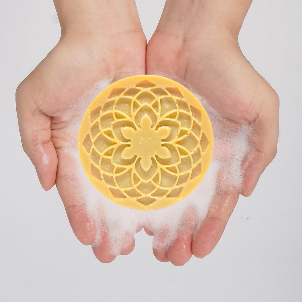 Thumbnail: Patchouli Sunrise Turmeric & Coconut Milk Soap 3.5 oz |100 g