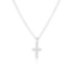 Addie Crystal Cross Necklace