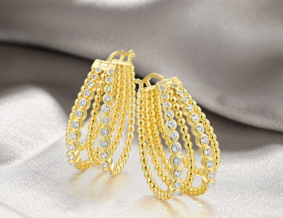Thumbnail: Mamie Hoop Earrings