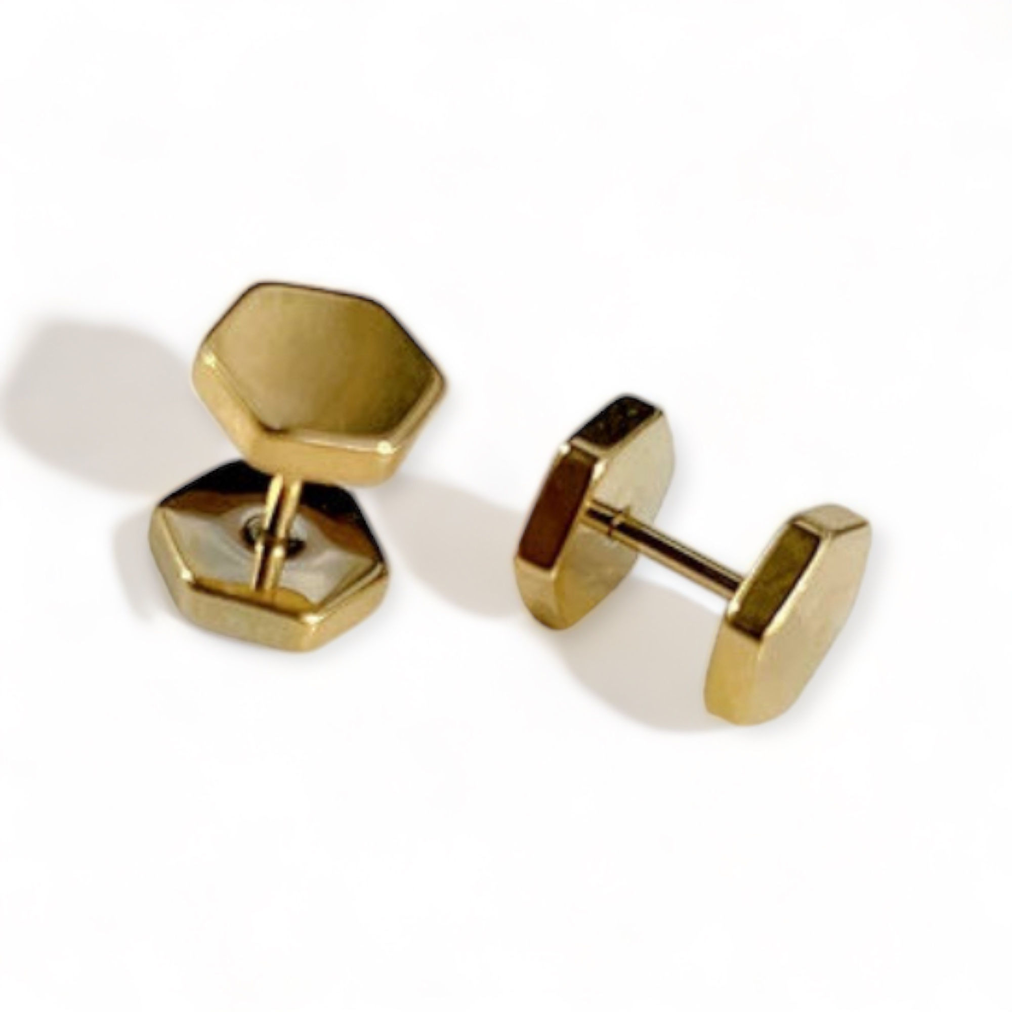 Taylor Gold Stud Earrings