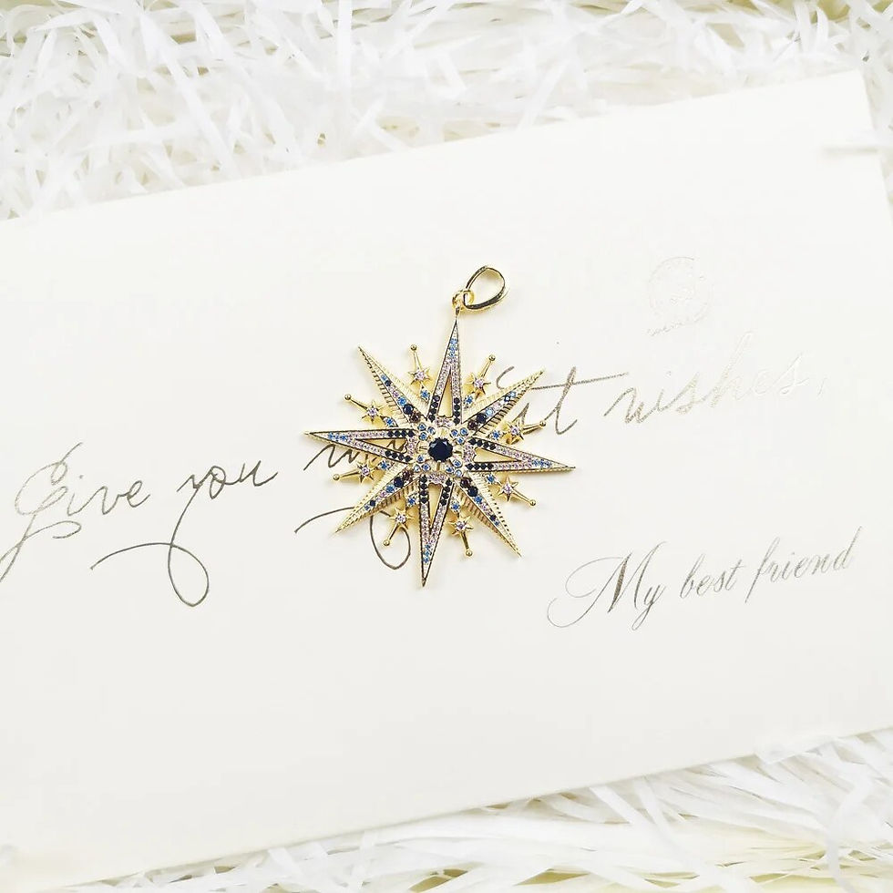 Royalty Golden Star Pendant
