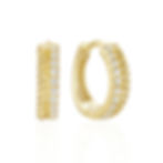 Devin Twist Earrings in Gold
