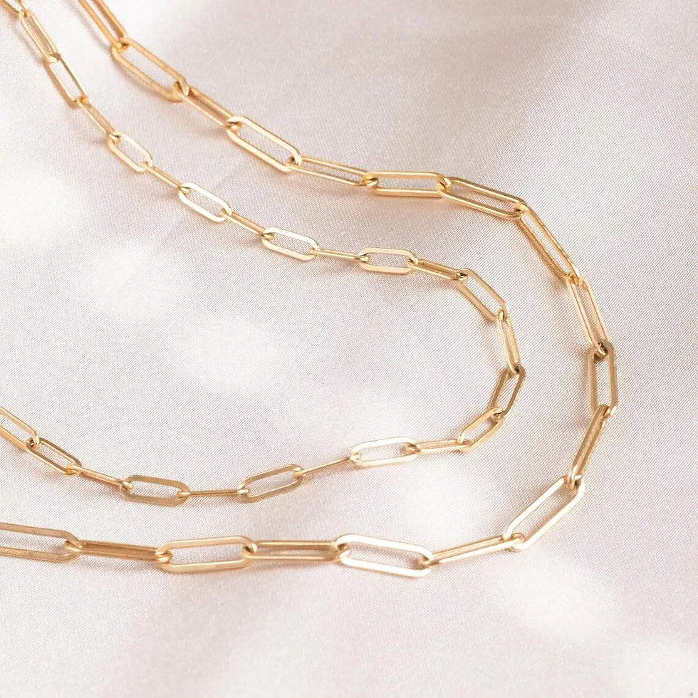 Thumbnail: Laurel Paperclip Necklace