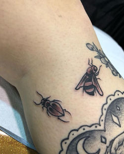 Some little bugs today. #hubcitytattooex