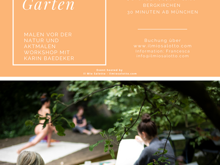 Mal-Zeit im Garten 4.09.2021