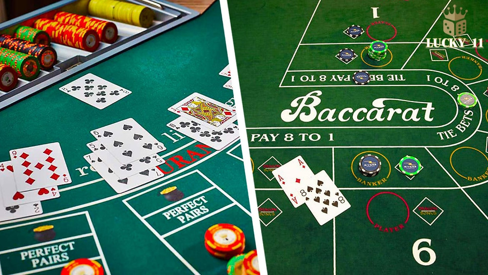 Lucky11 Blackjack vs Baccarat