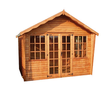 Stock Image of Summerhouse as described in text