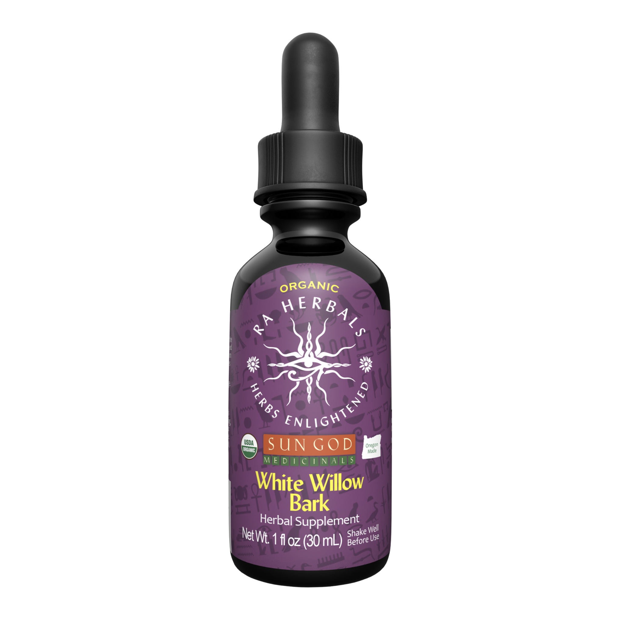 Ra Herbals Certified Organic White Willow Bark Tincture
