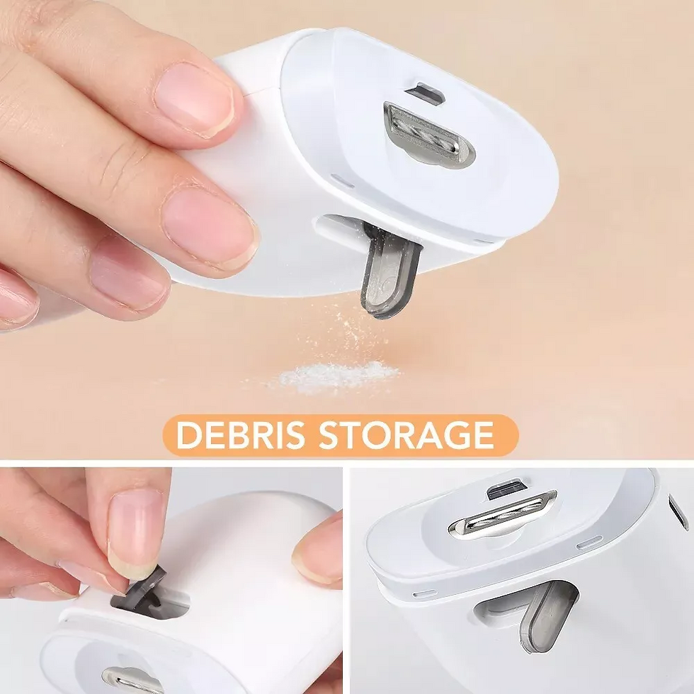 Thumbnail: Safety Electric Nail Clipper Automatic Thick Nails Trimmer Professional Tool US