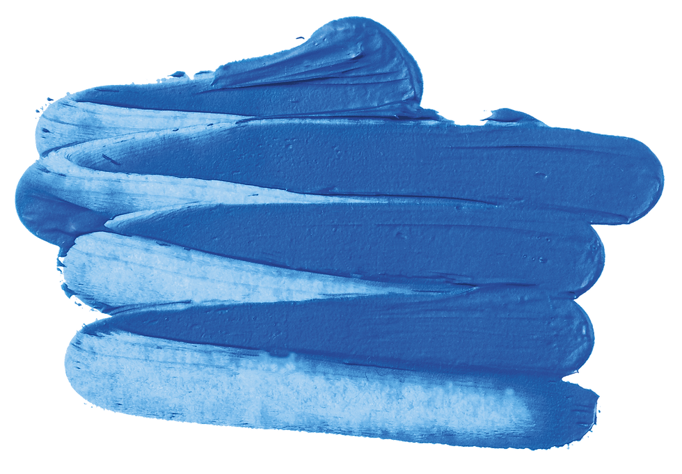 Öl Kunst Blau