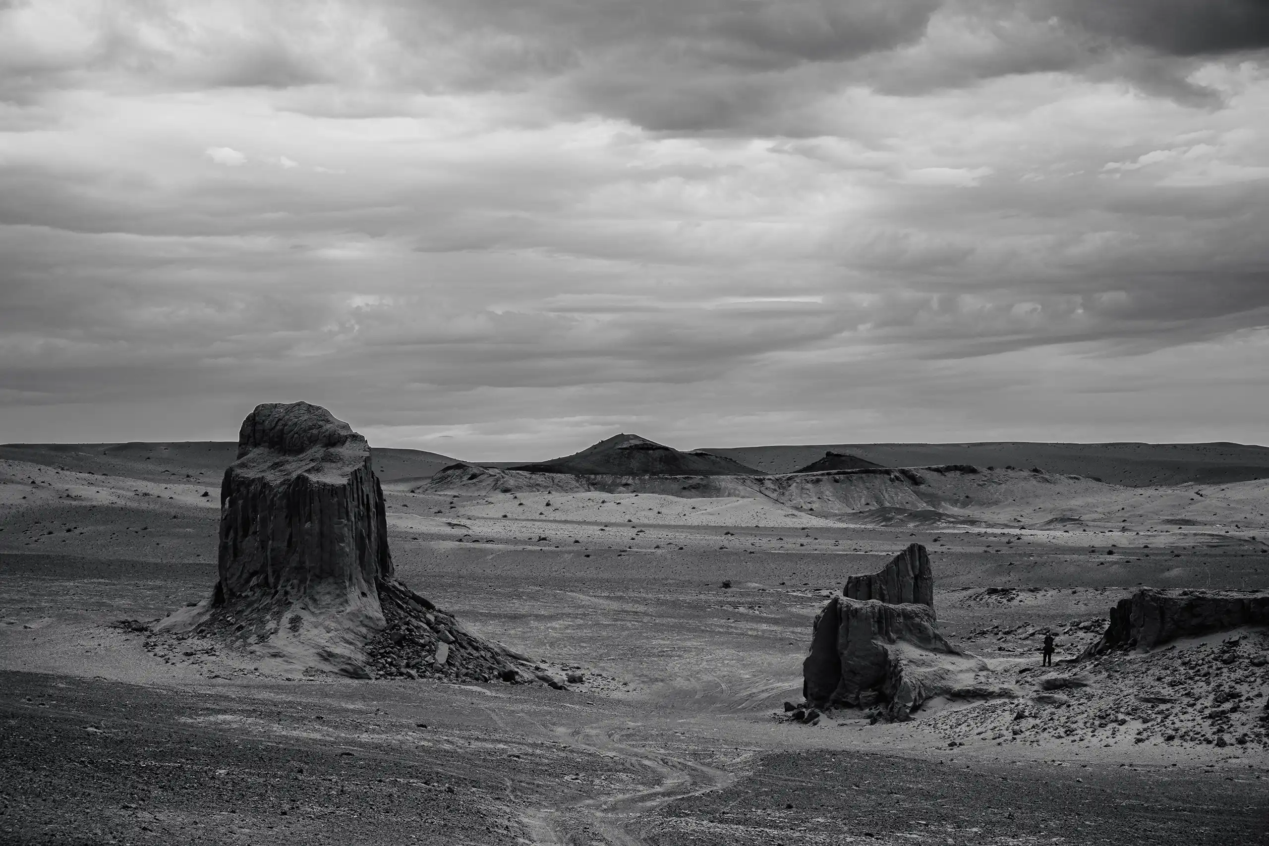 Sandstones of the Gobi Desert in Mongolia