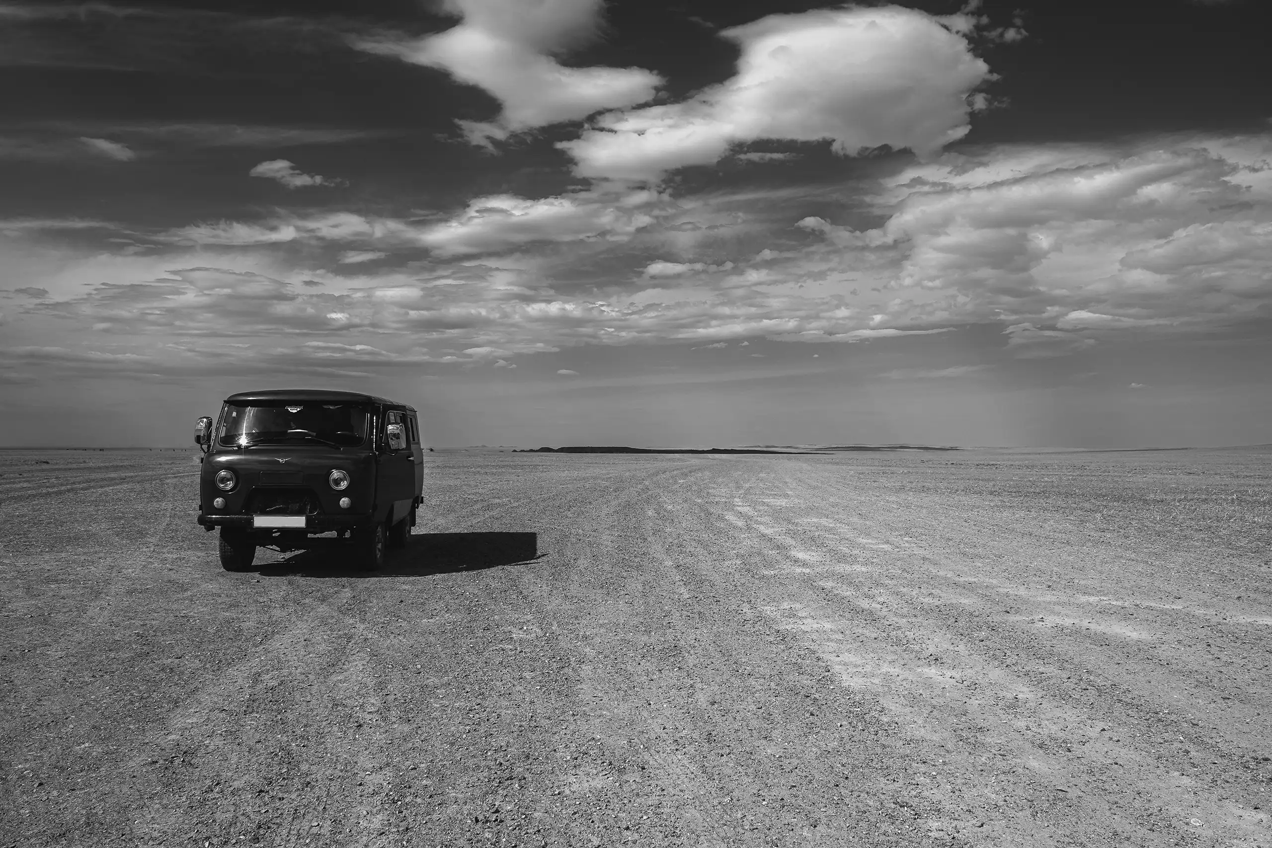 Lost in navigation, Gobi Desert, Mongolia