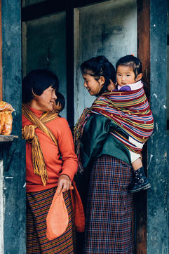 Bhutanese women.