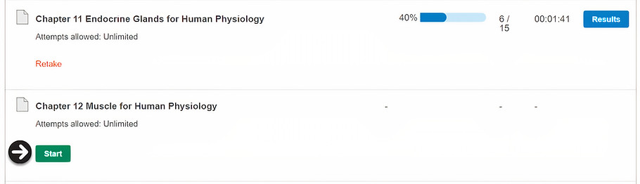 ClassMarker Retake an Exam