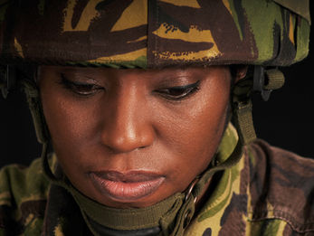 Female soldier