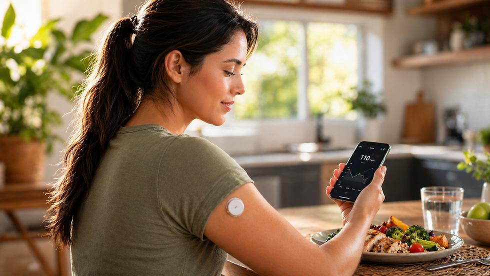 Continuous Glucose Monitoring: Biofeedback for Type 2 Diabetes Patients