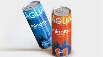 Você já ouviu falar em água mineral em lata?