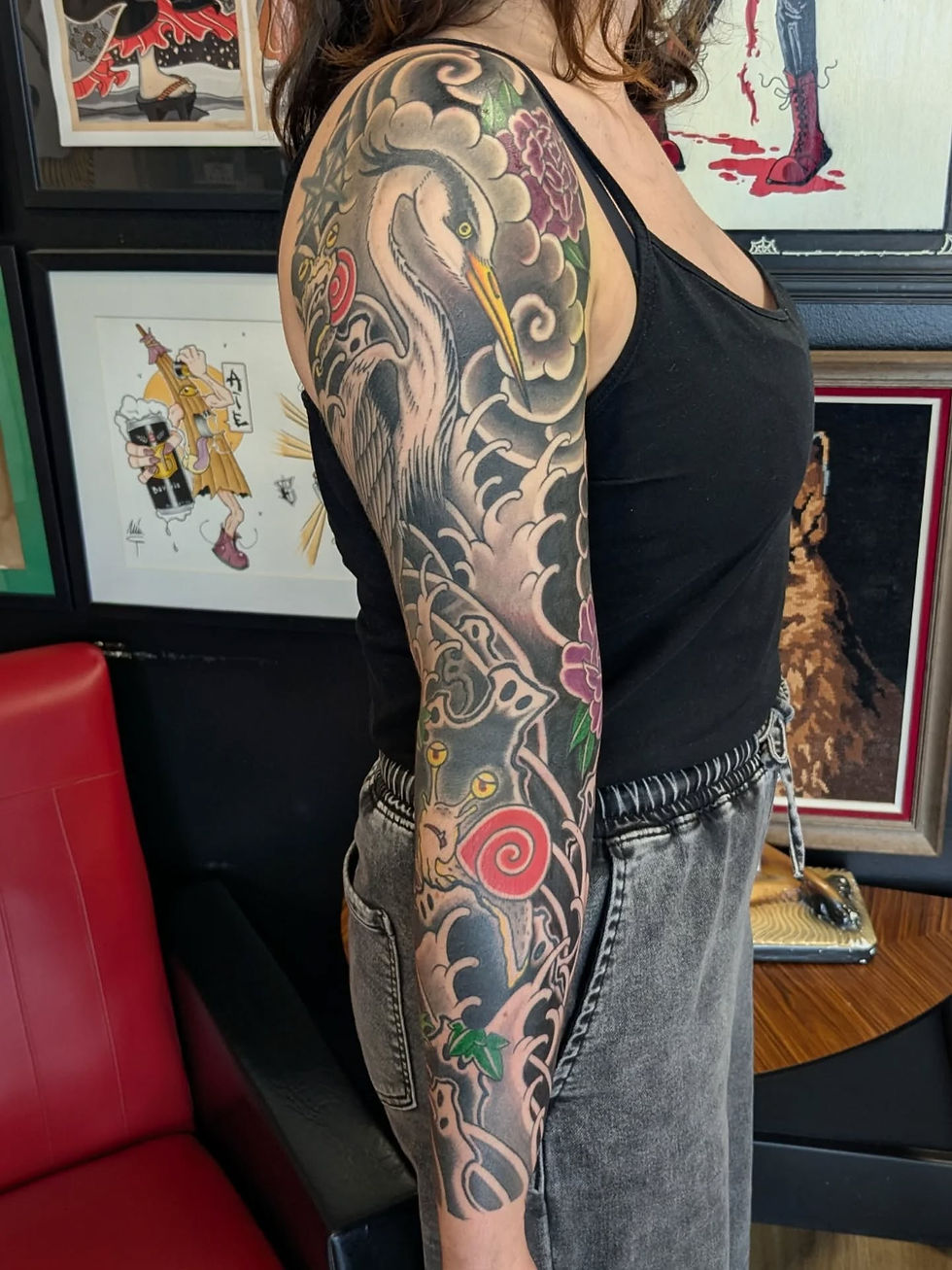 Tatouage Irezumi japonais