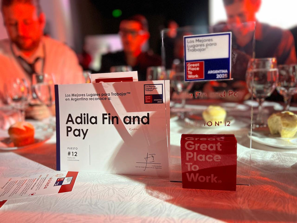 Part of the team attending the Best Places to Work event, Argentina 2025