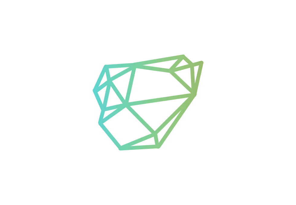 Evermore Stones Geometric Rock Logo