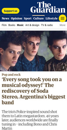 Soda Stereo The Guardian