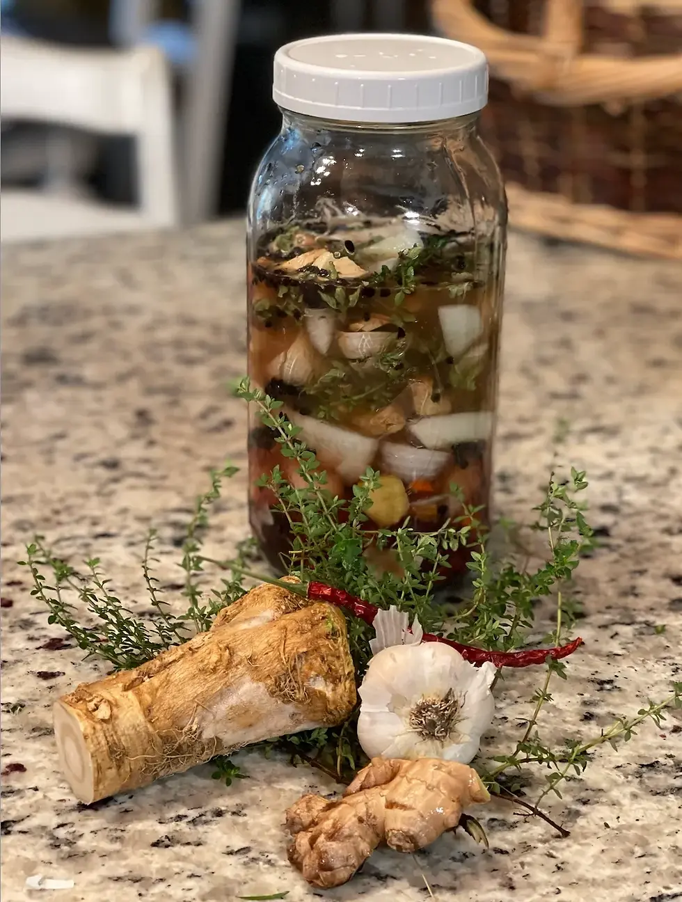 Simple Fire Cider