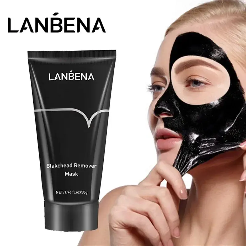 LANBENA Remove Blackhead Mask Shrinking Pore Deep Cleaning Mask Improve Rough Sk