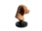 3D gedruckte Skulptur eine Hundes