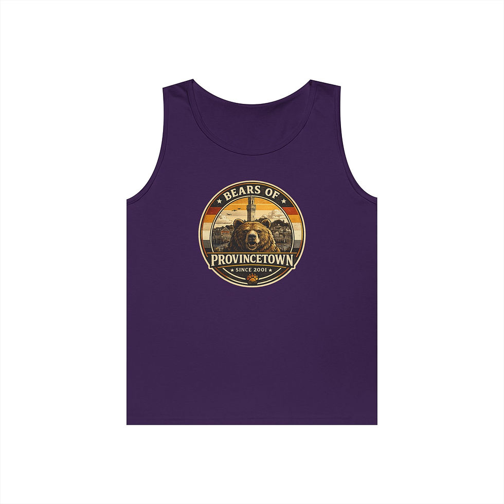Thumbnail: Bears of Provincetown Vest | Gay Bear Pride Tank Top | Bear Community 