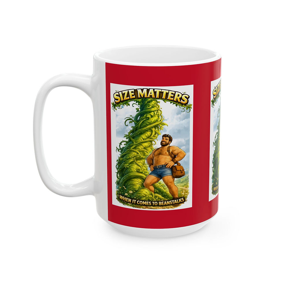 Thumbnail: Size Matters Beanstalk Mug | Gay Bear LGBTQ Gift Mug