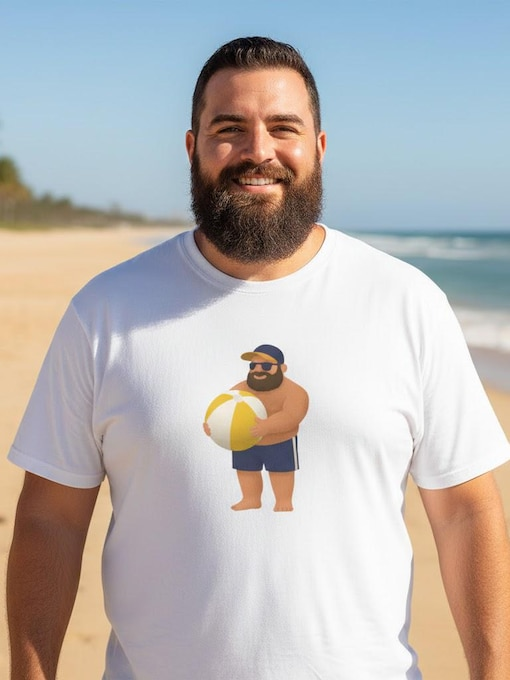 Summer Bear T-Shirt | Gay Bear Pride Men's Tee LGBTQ Gift