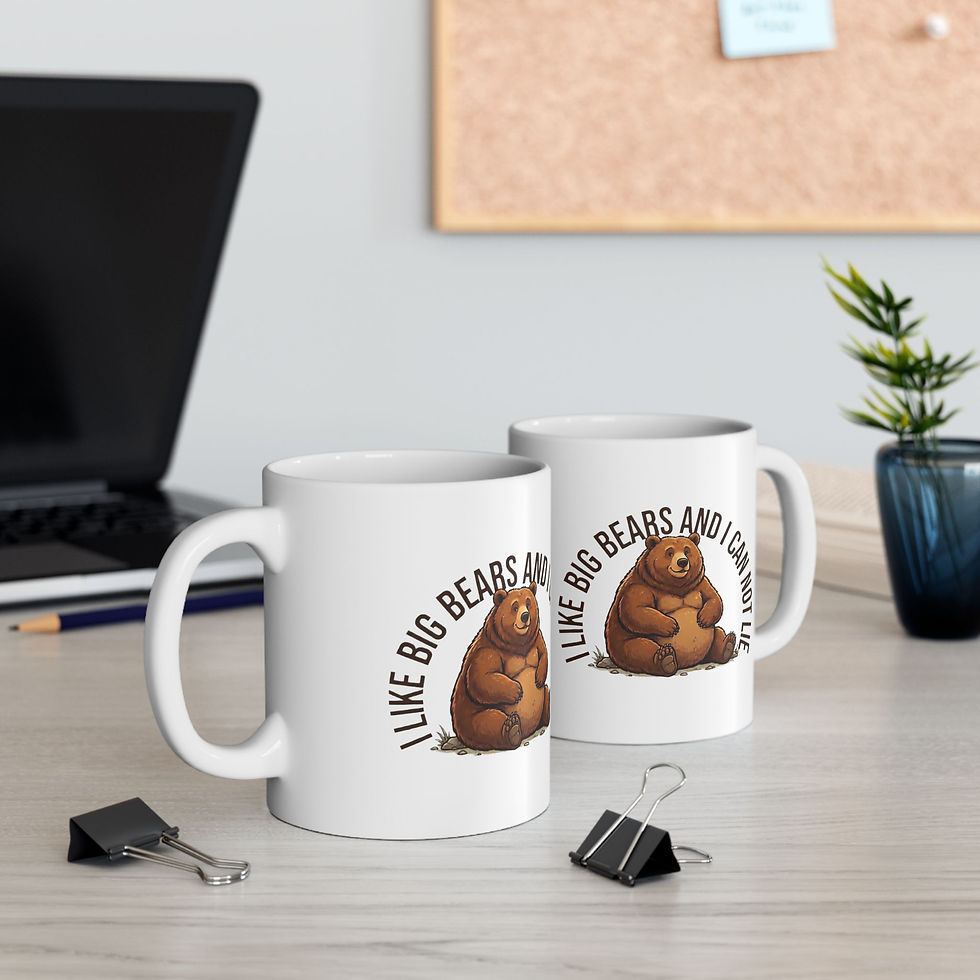 Thumbnail: I Like Big Bears And I Cannot Lie Mug | Gay Bear Gift Mug