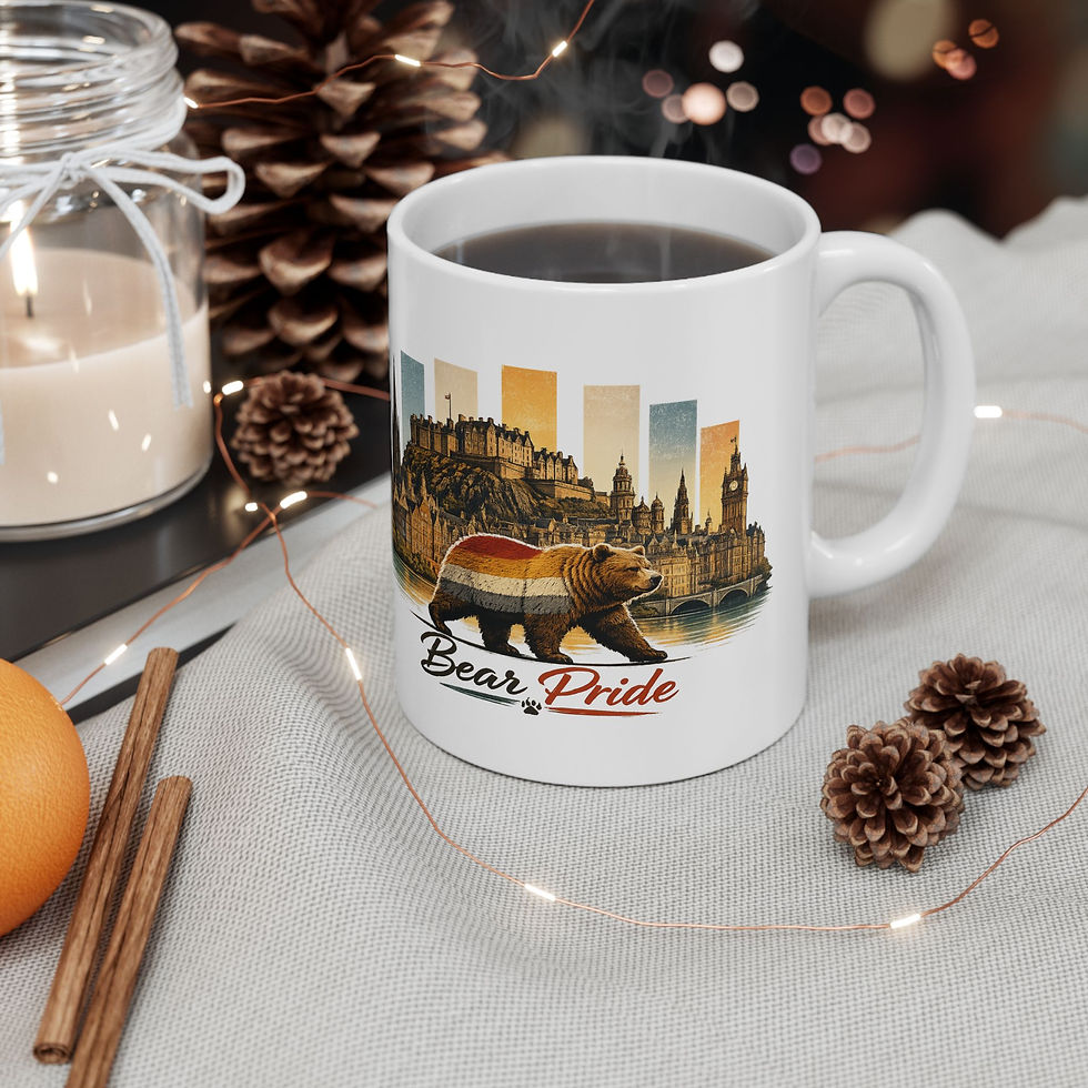Thumbnail: Edinburgh Bear Pride Mug