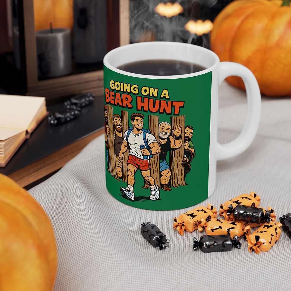 Thumbnail: Going On A Bear Hunt Mug | Gay Bear LGBTQ Coffee Mug Gift