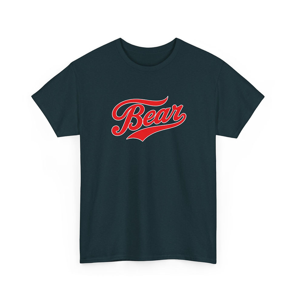 Thumbnail: Bear Fame Script Graphic Tee | Gay Bear Pride Shirt