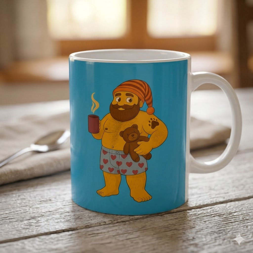 Gay Bear Mug Morning Bear