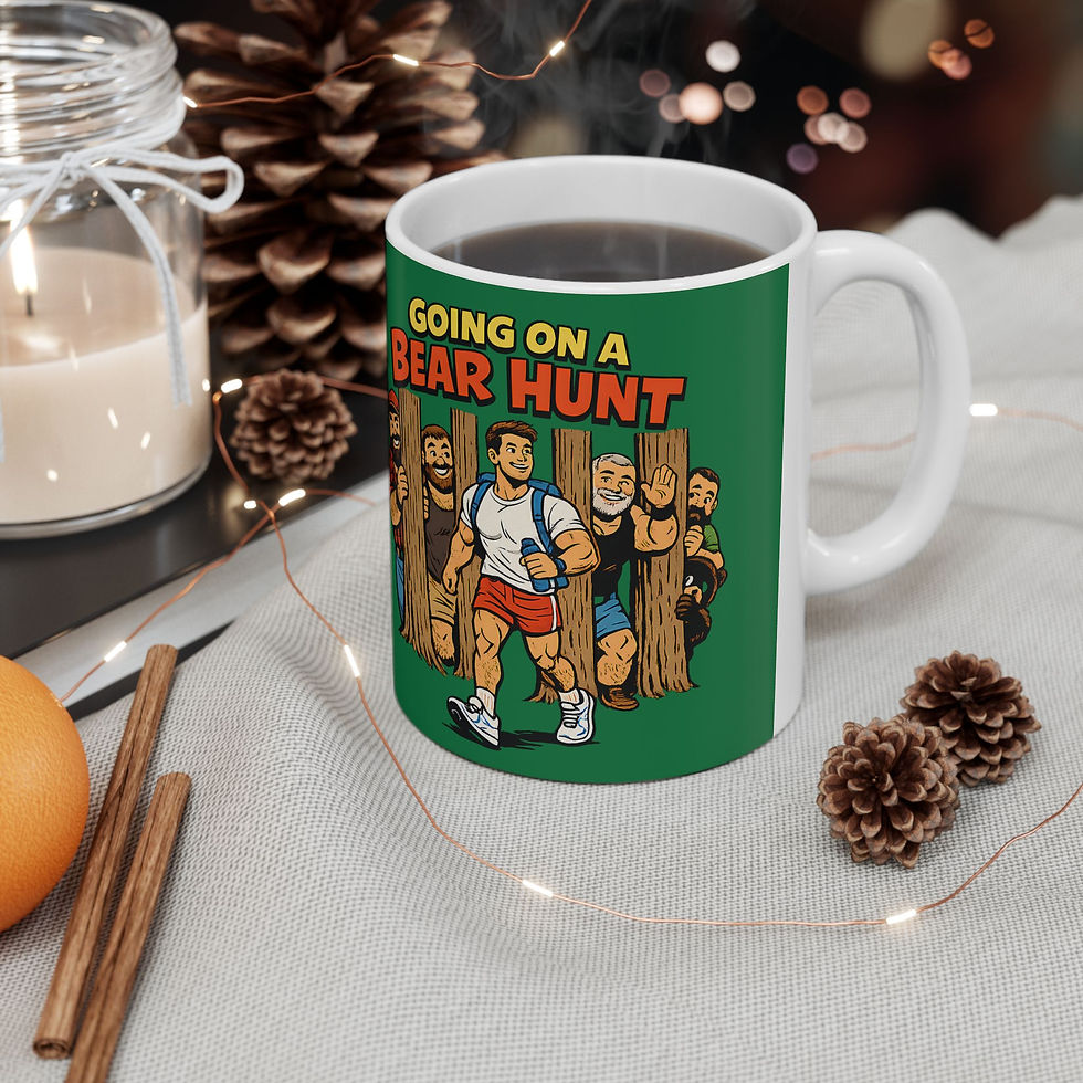 Thumbnail: Going On A Bear Hunt Mug | Gay Bear LGBTQ Coffee Mug Gift