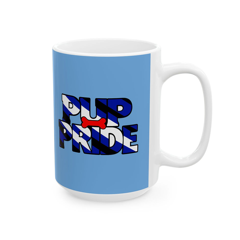 Thumbnail: Pup Pride Mug | Gay Pup Play Community LGBTQ Coffee Mug Gift