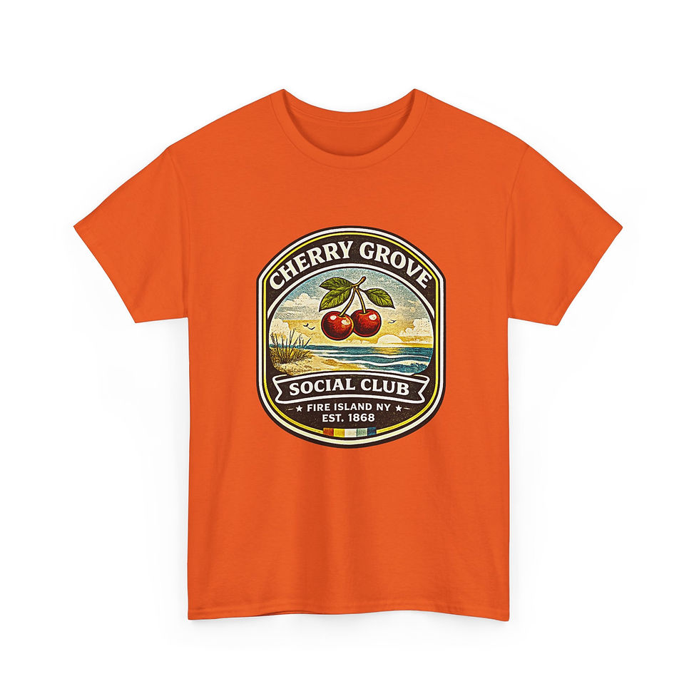 Thumbnail:  Cherry Grove Social Club T-Shirt | Gay Fire Island NY LGBTQ Tee