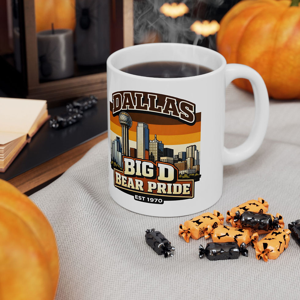 Thumbnail: Dallas Big D Bear Pride Mug | Gay Bear Pride Texas Coffee Mug