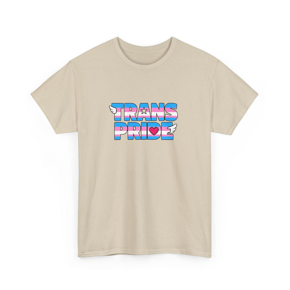 Thumbnail:  Trans Pride T-Shirt | Transgender Pride Unisex LGBTQ Tee