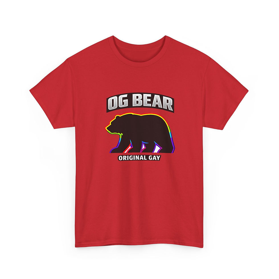 Thumbnail: OG Bear Original Gay T-Shirt | Gay Bear Pride Tee | Bear Community Gift